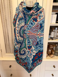 Hermes Cashmere/Silk Shawl “Paisley from Paisley” 140
