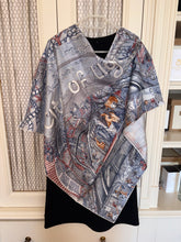 Load image into Gallery viewer, Hermes Silk Scarf «City of Light» designed by Elias Kafouros