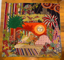 Load image into Gallery viewer, Hermes Cashmere/Silk GM Shawl “Acte III, Scene I, La Clairiere» by Edouard Baribeaud 140.