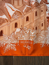 Load image into Gallery viewer, Hermes Silk Scarf “De Passage à Moscou” by  Nathalie Vialars.