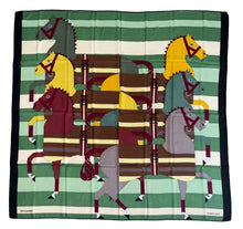 Load image into Gallery viewer, Hermes Cashmere/Silk Shawl “Rocabar” by Henri d'Origny 140
