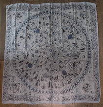 Load image into Gallery viewer, Hermes Silk Mousseline Shawl “Lalbhai” by Michel Duchene 140