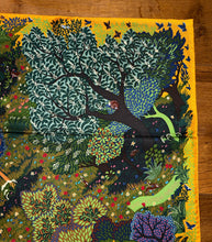 Load image into Gallery viewer, Hermes Silk Twill Scarf “Dans Un Jardin Anglais” by Alice Shirley