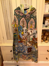 Load image into Gallery viewer, Hermes Cashmere and Silk GM Shawl «La Danse des Amazones» by Edouard Baribeaud 140.