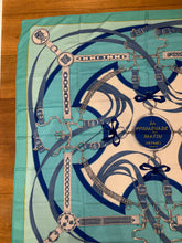 Load image into Gallery viewer, Hermes Cashmere/Silk Shawl “La Promenade du Matin” by Henri d'Origny 140