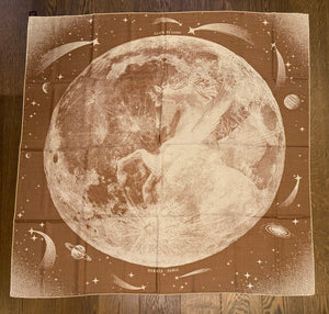 HERMES Cashmere/Silk Shawl “Clair de Lune” by Dimitri Rybaltchenko 140.