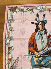 Load image into Gallery viewer, Hermes Cashmere and Silk Scarf “La Pani Shar Pawnee” by Kermit Oliver.