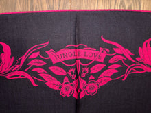 Load image into Gallery viewer, Hermes Cashmere and Silk GM Shawl « Jungle Love Tattoo » by Robert Dallet 140.