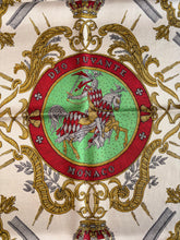 Load image into Gallery viewer, Hermes Silk Scarf «Deo Juvante Monaco» by Hugo Grygkar.