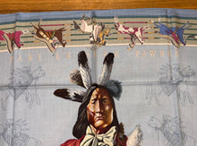 Load image into Gallery viewer, Hermes Cashmere and Silk Scarf “La Pani Shar Pawnee” by Kermit Oliver.