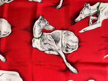 Load image into Gallery viewer, Hermes Silk Twill Scarf «Les Levriers» by Xavier de Poret.