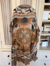 Load image into Gallery viewer, Hermes Cashmere/Silk Shawl “La Vie Du Grand Nord” 140