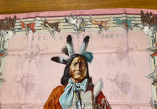 Load image into Gallery viewer, Hermes Cashmere and Silk Scarf “La Pani Shar Pawnee” by Kermit Oliver.