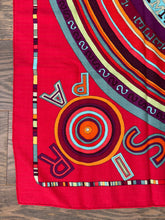 Load image into Gallery viewer, Hermes Cashmere and Silk Shawl “TOHU-BOHU” by Claudia Stuhlhofer-Mayr 140