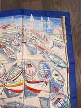 Load image into Gallery viewer, Hermes Silk Scarf «Barcarolle» by Philippe Dauchez.