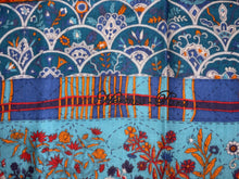 Load image into Gallery viewer, Hermes Cashmere and Silk GM Shawl “Piqué Fleuri de Provence” by Christine Henry 140.