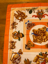 Load image into Gallery viewer, Hermes Cashmere and Silk Scarf « Confidents Des Cœurs » by Loїc Dubigeon.