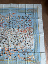 Load image into Gallery viewer, Hermes Cashmere/Silk Shawl “Libres Comme l'Air” by Annie Faivre