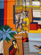 Load image into Gallery viewer, Hermes Cashmere/Silk “Grand Theatre Nouveau” by Gianpaolo Pagni 140.