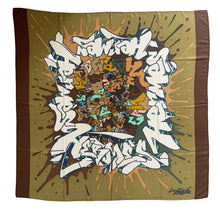 Load image into Gallery viewer, Hermes Cashmere and Silk Shawl “GRAFF” by Cyri Konga Phan 140