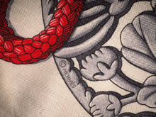 Load image into Gallery viewer, Hermes Cashmere/Silk Shawl “Parures de Samourais” by Aline Honore 140
