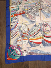 Load image into Gallery viewer, Hermes Silk Scarf «Barcarolle» by Philippe Dauchez.