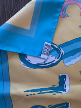 Load image into Gallery viewer, Hermès Silk Scarf « Monte Carlo » By Joachim Metz for Societe des Bain de Mer