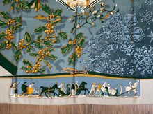 Load image into Gallery viewer, Hermes Cashmere and Silk GM Shawl “Neige d’Antan” 140