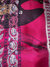 Load image into Gallery viewer, Hermes precious embroidered Silk Shawl “Pegase d’Hermes Au Bloc” 140