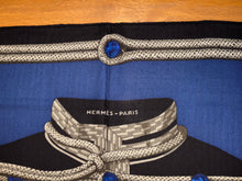 Load image into Gallery viewer, Hermès Cashmere/Silk Shawl Brandebourgs 140