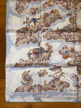 Load image into Gallery viewer, Hermes Silk Twill Scarf “Nuées Imaginaires” by Christine Henry.