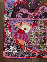 Load image into Gallery viewer, Hermes Cashmere/Silk GM Shawl “Ex Libris En Kimonos&quot; by Anamorphee 140.