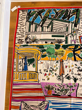 Load image into Gallery viewer, Hermes Cashmere and Silk GM Shawl “Rayures d'Ete” by Filipe Jardim 140.