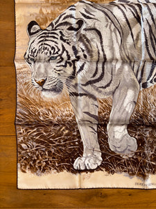 Hermes Silk Scarf Tigre Du Bengale by Robert Dallet