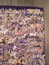Load image into Gallery viewer, Hermes Cashmere and Silk GM Shawl “Pele-Mele” by Philippe Dumas.