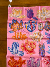 Load image into Gallery viewer, Hermes 100% Silk Twill Scarf “Tulipomanie” by Aline Honoré.
