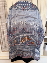 Load image into Gallery viewer, Hermes Silk Scarf «City of Light» designed by Elias Kafouros