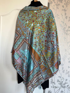 Hermes Silk Plume GM Shawl “Tapis Persans” by Pierre-Marie 140