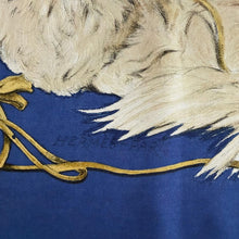 Load image into Gallery viewer, Hermes Silk Twill Scarf «Pékinois» by Xavier de Poret