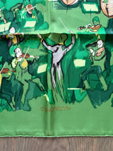 Load image into Gallery viewer, Hermes Silk Scarf “Concerto” Louis Clerc.