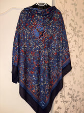 Load image into Gallery viewer, Cashmere/Silk HERMES shawl “Les Jardins D&#39;Armenie” by Karen Petrossian 140.