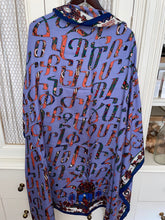 Load image into Gallery viewer, Hermes Cashmere and Silk GM Shawl “Lettres d’Erevan” by Karen Petrossian 140.