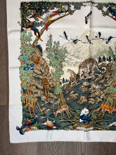 Load image into Gallery viewer, Hermes Silk Twill Scarf “Sichuan” by Robert Dallet