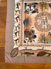 Load image into Gallery viewer, Hermes Cashmere/Silk Shawl “La Vie Du Grand Nord” 140