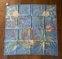Load image into Gallery viewer, HERMES Silk Scarf "Le Jardin des Peintres" by Annie Faivre.