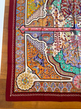 Load image into Gallery viewer, Hermes Cashmere/Silk Shawl “Aux Portes Du Palais” by Christine Henry 140