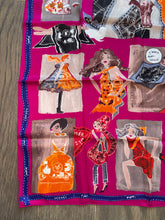 Load image into Gallery viewer, Hermes Vintage Silk Scarf “J'aime mon Carré” by Saw/Adaptation Studio