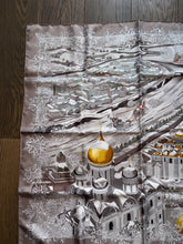Load image into Gallery viewer, Hermes Silk Scarf “De Passage à Moscou” by  Nathalie Vialars.