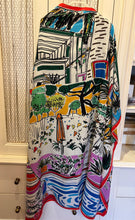 Load image into Gallery viewer, Hermes Cashmere and Silk GM Shawl “Rayures d'Ete” by Filipe Jardim 140.