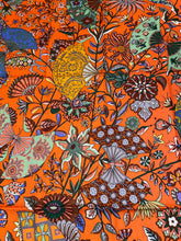 Load image into Gallery viewer, Hermes Cashmere/Silk Shawl “Fleurs et Papillons de Tissus” by Christine Henry 140